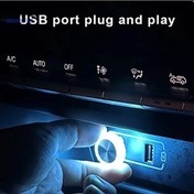 Resim Dream011 2 Adet Pembe Taşınabilir Araç İçi Usb Mini Led Dekoratif Lamba 