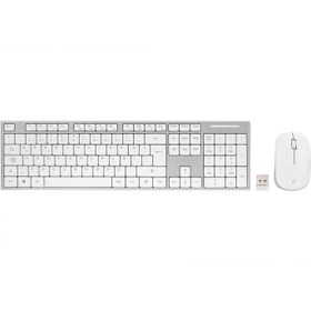 Resim EVEREST KM-6063 BEYAZ/GRİ KABLOSUZ Q MULTIMEDYA KLAVYE+MOUSE SET 
