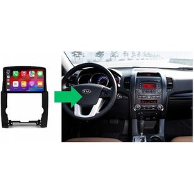 Resim Kia Sorento Android Multimedya Sistemi 4-64 Cadence 2009-2012 +360 Kamera 9" 
