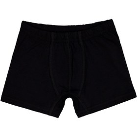 Resim Domi Kids Gri-Siyah 2-8 Yaş Erkek Çocuk 2'li Boxer - Standart / 4-5 Yaş 