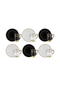 Resim Neva N3500 Magro 6 Kişilik Kahve Fincan Takımı 90 Ml 