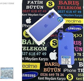 Resim Apple iPhone 16 Plus İkinci El TR | 256 GB | Mavi 
