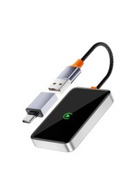 Resim Carplay Bluetooth Adaptör Wiwu Wi-cp001 İos Uyumlu Ve Android Destekli Kablosuz Ses Alıcı Usb Girişli 