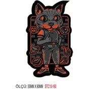 Resim PROMOT Motorsiklet Bisiklet Otomobil Kask Laptop Grenaj Marka Sticker 2 Adet 0156 