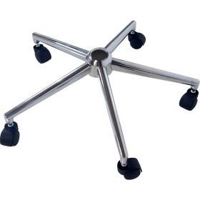 Resim Dekofis Krom Yıldız Ayak ve Tekerlekler 