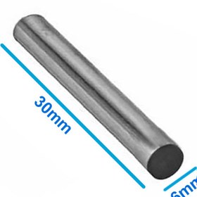 Resim Alkatronik Çelik Sensör Başlığı 6x30mm Kılıf Sıcaklık Isı Sensör Kutusu Metal Tüp Boru D818b20 Ntc Lm35 PT100 