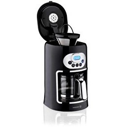 Resim Korkmaz A866 Drippa LCD Ekran Siyah Filtre Kahve Makinesi 
