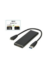 Resim Apple Uyumlu MacBook Ssd Kutusu 2012 7+17 Pin 