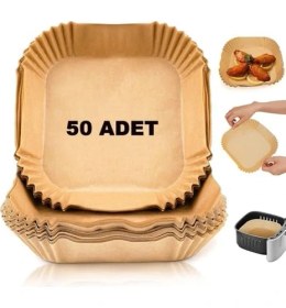 Resim Mcreative Airfryer Fritöz Pişirme Kağıdı 50'li (NKS163) 