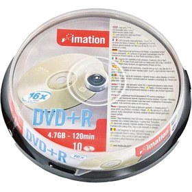 Resim Imation DVD+R 4.7 GB 16X Spindle 10'lu Paket Cakebox 