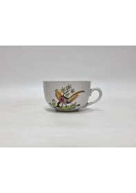 Resim Herend 1726-2 El Boyama Porselen Çay Fincanı Çok Renkli 