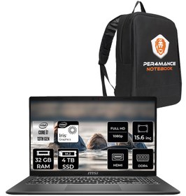 Resim MSI Modern 15 F13MG i7 1355U 32GB 4TB SSD 15.6\ FHD 60Hz FDOS Taşınabilir Bilgisayar & PER4 ÇANTA 
