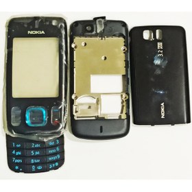 Resim NOKİA 6600S %100 KOMPLE KASA KAPAK TUŞ TAKIMI FULL SET 