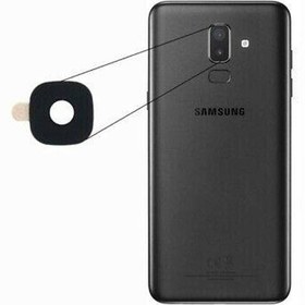 Resim Samsung J600 J6 Arka Kamera Camı ( Çıtasız Sadece Cam) 