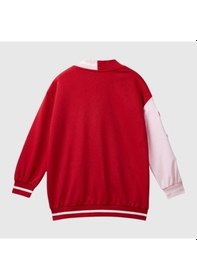 Resim Benetton Kız Çocuk Hırka Kırmızı 32n4c600g Kırmızıı 