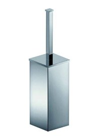 Resim Bocchi Yerden Kare Tuvalet Fırçalığı - 3053-0003 Krom 