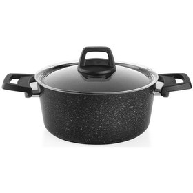 Resim Schafer Black Stone Tencere Seti 7 Parça-siyah 