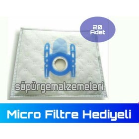 Resim Bosch Bsgl 42280 - Bsgl 52233 Bez Toz Torbası 20 Adet 