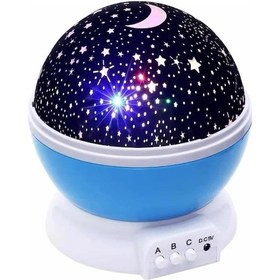 Resim Hnrlıshp Renkli Yıldızlı Gökyüzü Projeksiyon Gece Lambası Pilli Ve Usb Kablolu 