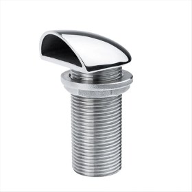 Resim Xurunkeji Yat, Karavan, Tekne İçin Evrensel Hava Deliği 316 Paslanmaz Çelik Kabuk Havalandırma Yağ Tankı Havalandırma Egzoz Vanası 1/2 İnç 