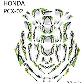 Resim Honda Pcx-125 2025 İle Uyumlu 43 Parça Tank Pad Seti Gc40-b-s Çok Renkli 