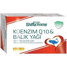 Resim Shiffa Home Koenzim Q10 ve Balık Yağı Softjel 30 Adet 