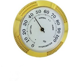 Resim Çelik Humidor Puru Kutuları için Higrometre Nem Ölçer Thr174 