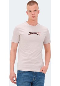 Resim Slazenger VEDRAN KTN Erkek Taş Gri Tişört 