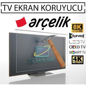Resim Tvsafenow Arçelik Uyumlu 75'' İnç 190 Ekran ARÇELİK TV Ekran Koruyucu 