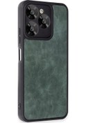 Resim Apsuwa General Mobile Era 30 Kılıf Aras Deri Kaplama Silikon + Ekran Koruyucu 