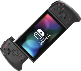 Resim Nintendo Switch Oled Split Pad Pro Siyah Oyun Kolu Hori