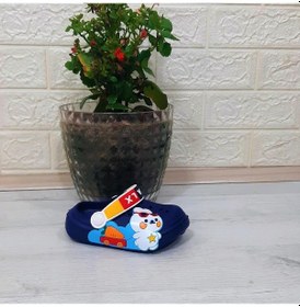 Resim Calx 9041 Lacivert Beyaz Crks Erkek Çocuk Terlik 001 