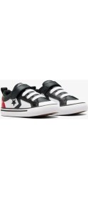 Resim Converse Pro Blaze Strap Bebek Siyah Sneaker 