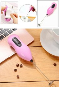 Resim Yayke Mini Mixer Kahve Süt Köpürtücü Karıştırıcı Cappucino Mikser Pembe 