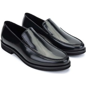 Resim Rossi Rossı Erkek Hakiki Deri Siyah Loafer Ayakkabı 668 6835g Erk Ayk Y24 Nero Siyah 