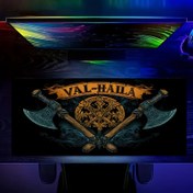 Resim Retro Viking_1 Dijital Baskı Fare Altlığı Büyük Kauçuk Tabanlı Klavye Altlığı Oyun Aksesuarları Ofis Bilgisayar PC Doğum Günü Hediyesi Oyuncu Laptop Lüks Masa Pedi 