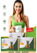 Resim Galeno Vital Form Herbal Blend Bromelain Destekli Detox Çayı 3'lü Eko Paket 