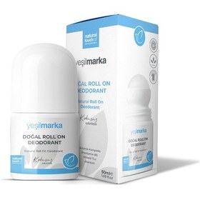 Resim Yeşilmarka Kokusuz Doğal Unisex Roll-On Deodorant 50 ML 