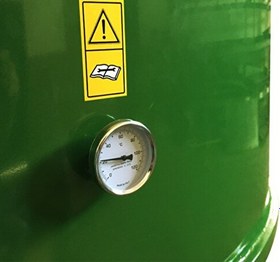 Resim Kadıoğlu CKM6500P 6500 L Pelet Isıtmalı Ceviz Kurutma Makinası 
