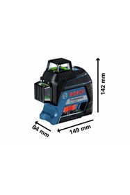 Resim Bosch Gll 3-80 G Professional Çizgi Lazeri (distomat) 0.601.063.y00 