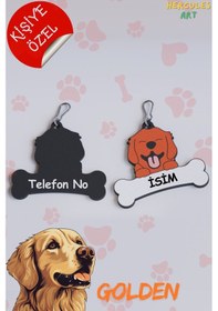 Resim Majo İsimlik Golden 58mmx65mm 