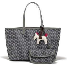 Resim Yeni Em Kore Dongdaemun Klasik Gri Köpek Diş Çantası Sebze Bej - Gri 