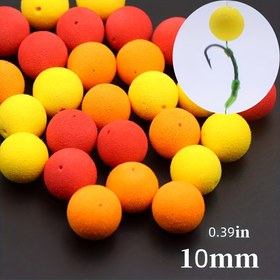 Resim 20 Adet Sazan Balığı Yemi Pop Up Boilie Saç Rig Aksesuarları Yüzme Özellikli Method Feeder Kaba Balıkçılık Terminal Takımı 