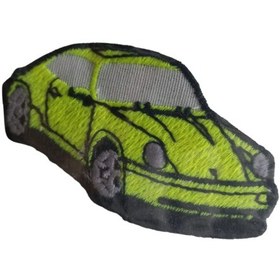 Resim Aplike Ütü İle Yapışan Araba Yeşil Arma 3x4 cm 