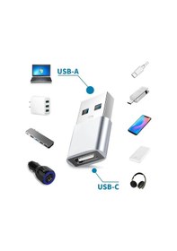 Resim Divex Type-c Dişi Usb3.0 Erkek Otg Adaptör Çevirici Gri Dc-178 
