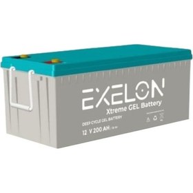 Resim Exelon 12 V 200 AH Jel Akü 