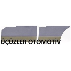 Resim Tofaş Uyumlu Kapı Döşemesi Doğan Takım 4 Kapı (Mavi Siyah) 