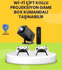 Resim Eco Lounge HCS350pro Android 11 İşletim Sistemli Mini Projektör 