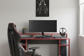 Resim ARENA RGB IŞIKLI LEDLİ UZAKTAN KUMANDALI OYUNCU MASASI 