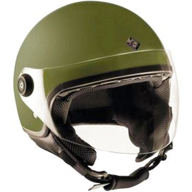 Resim Tucano Urbano El Jettin Khaki Green Yarım Motorcu Kaskı 